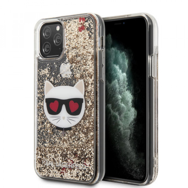 Apple iPhone 11 Pro Max Goud Backcover hoesje - KLHCN65LCGLGO