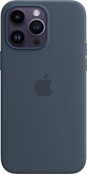 Apple iPhone 14 Pro Max Silicone Case Storm Blue