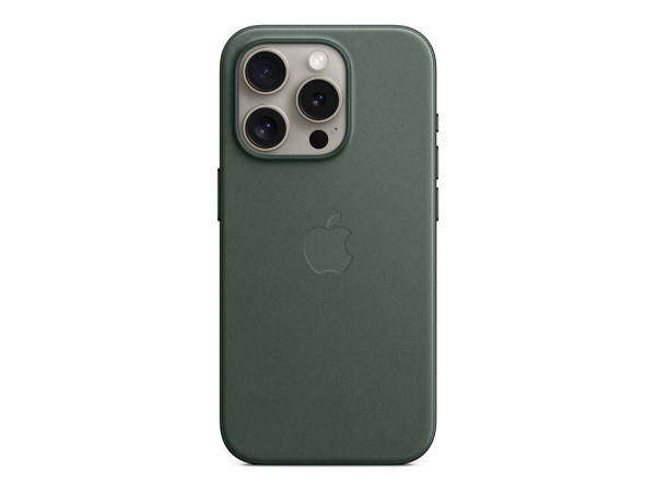 APPLE iPhone 15 Pro FineWoven Case with MagSafe - Evergreen