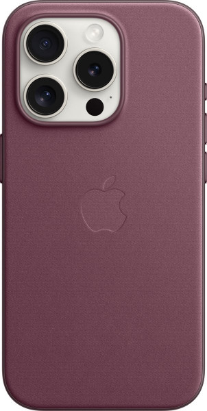 APPLE iPhone 15 Pro FineWoven Case with MagSafe - Mulberry