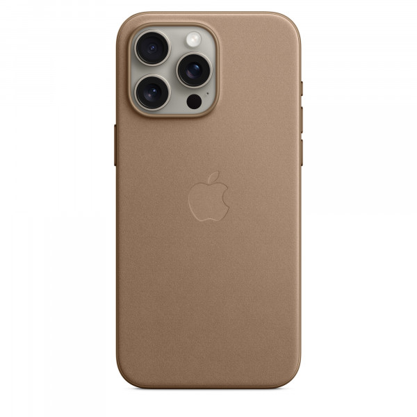 Apple iPhone 15 Pro Max FineWoven Back Cover MagSafe Taupe