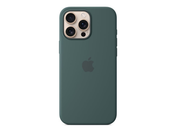 APPLE iPhone 16 Pro Max Silicone Case with MagSafe - Lake Green MA7V4ZM/A