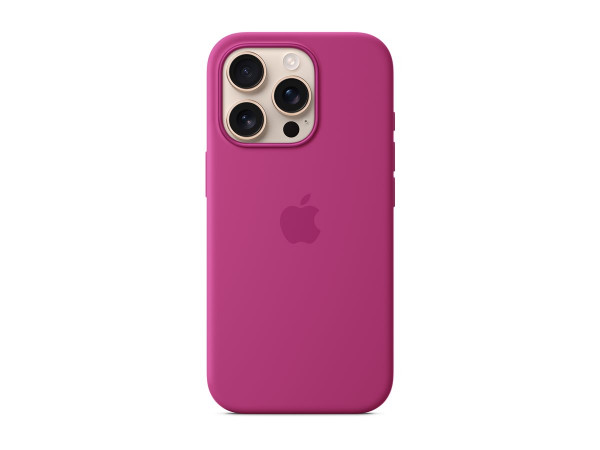 APPLE iPhone 16 Pro Silicone Case with MagSafe - Fuchsia MYYN3ZM/A