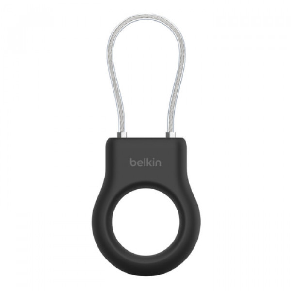 Belkin Secure Holder with Wire Cable for AirTag (Black)