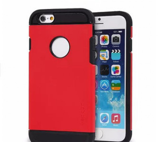Crystal Case iPhone 4(S) Anti Shock Case Rood