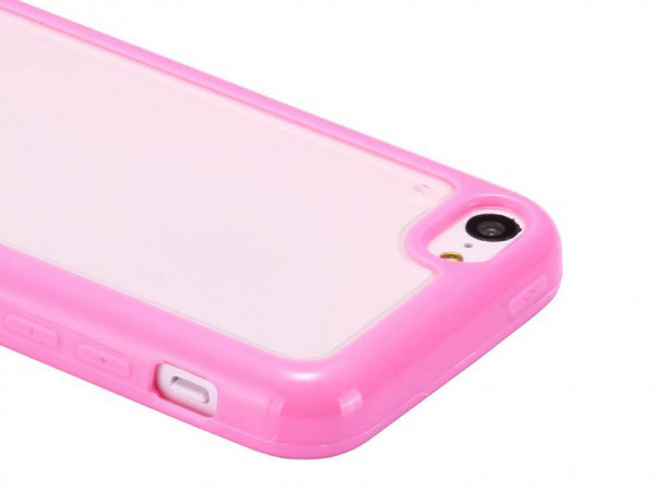 Crystal Case iPhone 5c TPU Case Roze