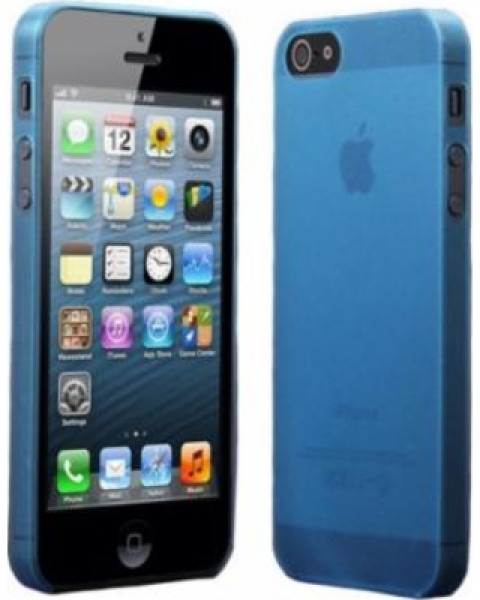Crystal Case iPhone 5S(E) Hard Case Blauw
