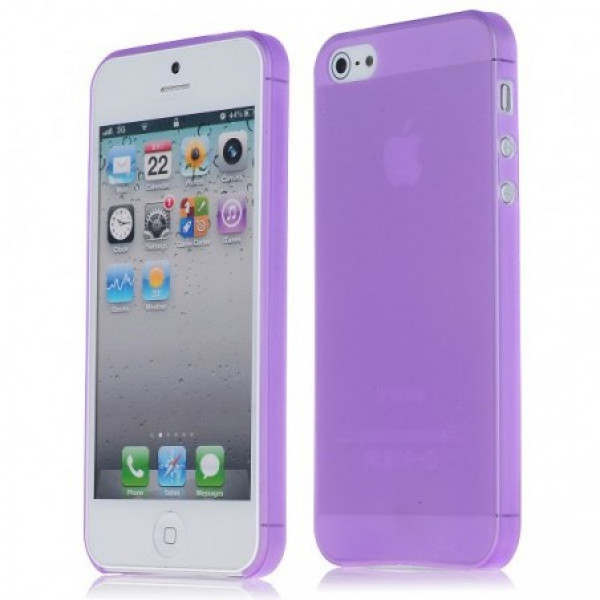 Crystal Case iPhone 5S(E) Hard Case Paars