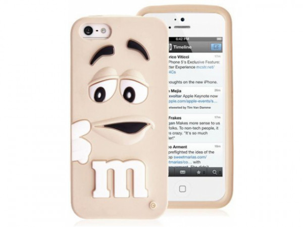 Crystal Case iPhone 5S(E) M&M Silicone Case Pastel
