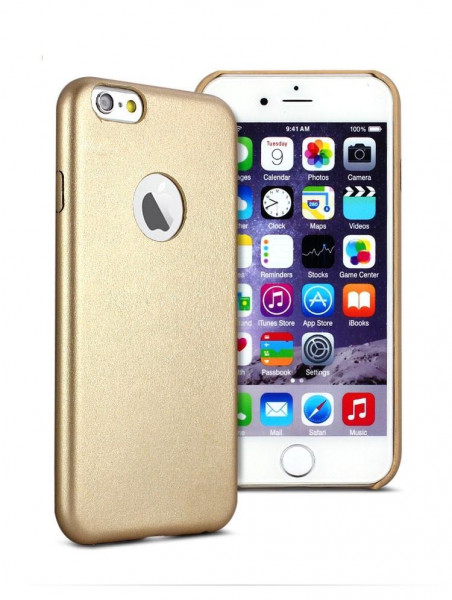 Crystal Case iPhone 6 / 6s Silicone Case Gold