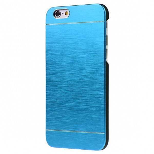 Crystal Case iPhone 6(s) Alminium Brushed Case Rood