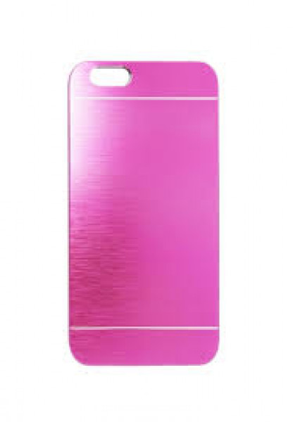 Crystal Case iPhone 6(s) Alminium Brushed Case Roze