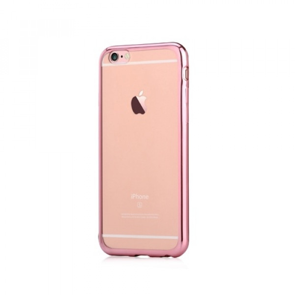 Crystal Case iPhone 6(s) Glitter Rose Gold TPU Case