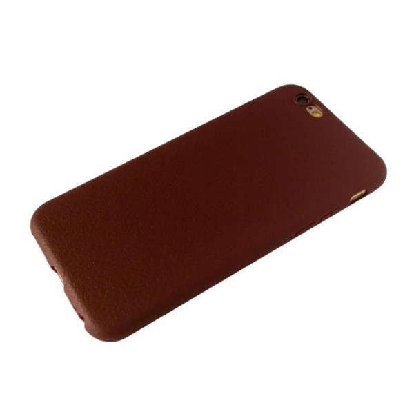 Crystal Case iPhone 6(s) Hard Case Bruin