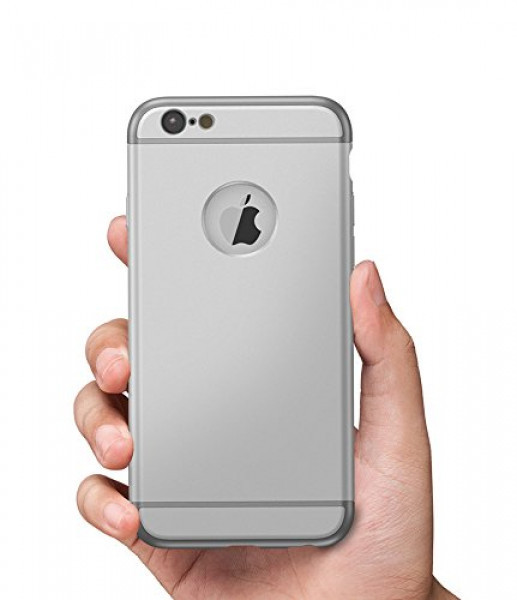 Crystal Case iPhone 6(s) Hard Case Zwart
