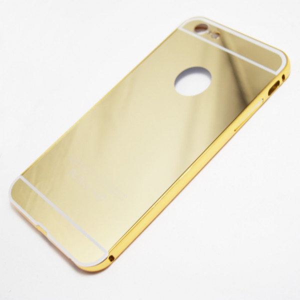 Crystal Case iPhone 6(s) Mirror Case Gold