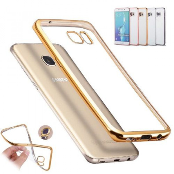 Crystal Case Samsung Galaxy J5 2016 TPU Gold