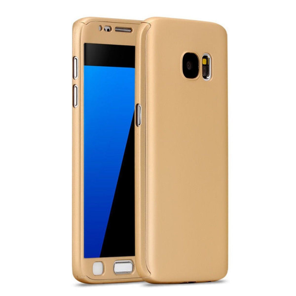 Crystal Case Samsung Galaxy S6 Edge 360° Gold