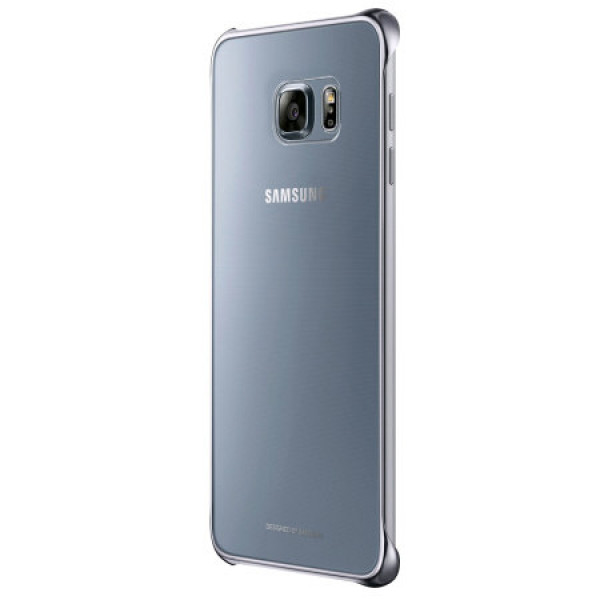 Galaxy S6 Edge Clear Cover Silver