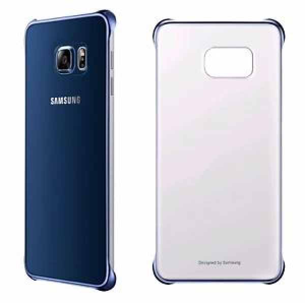 Galaxy S6 Edge Clear Cover Zwart
