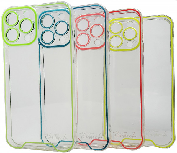 Glow in The Dark iPhone Case Blue for iPhone 15 Pro Max