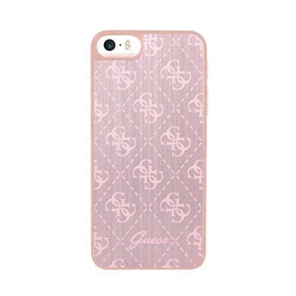 Guess  Apple Iphone 5/5s/SE Aluminum Hard Case Rose Gold