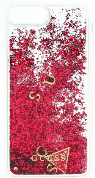 Guess Back Cover Liquid Glitter For IPhone XR - pink