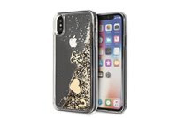 Guess Hard Case Glitter For IPhone X/Xs - Gold