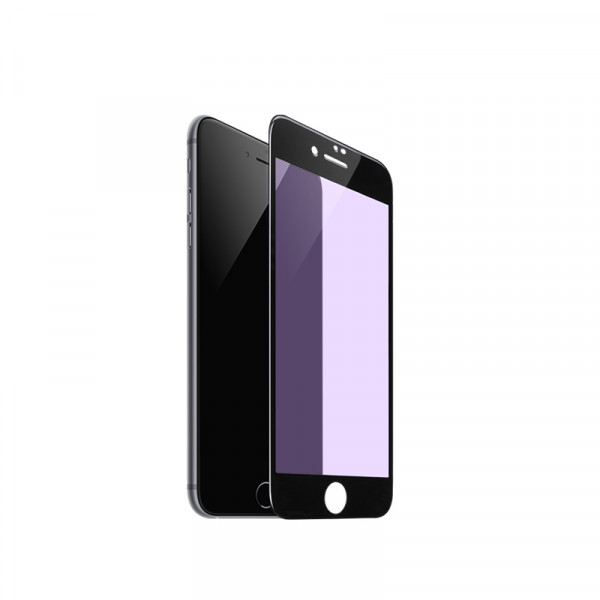 Hoco Eye protection full screen curved surface Anti-Blue ray tempered glass for iPhone7/8(A9) black