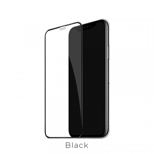 Hoco Fast attach 3D full-screen HD tempered glass for iPhoneX/XS(A8) black