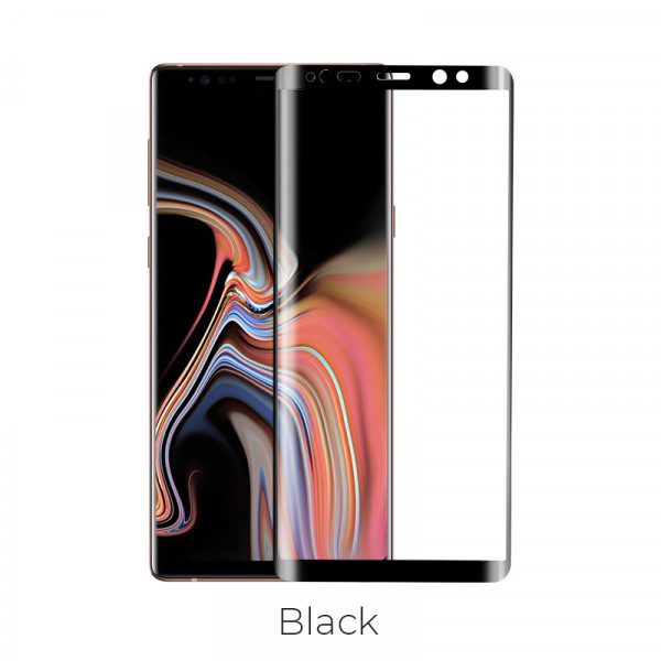 Hoco Full screen HD tempered glass for Galaxy Note9 black