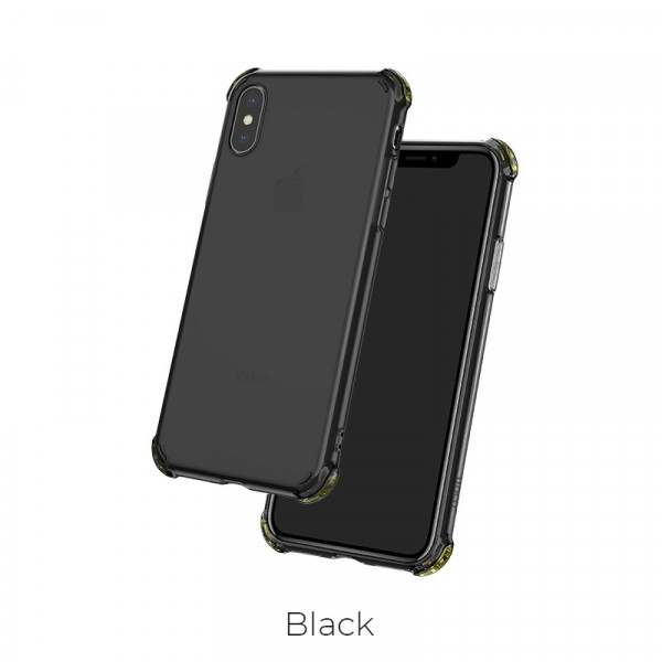 Hoco Ice Shield series TPU soft case for iPhoneXS Max black