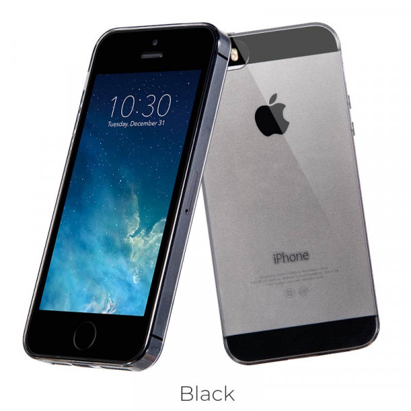 Hoco Light series TPU cover for iphoneSE/5/5S black