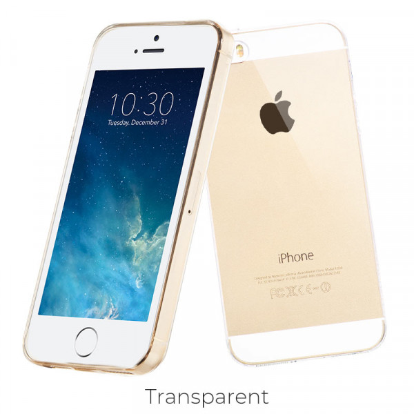 Hoco Light series TPU cover for iphoneSE/5/5S transparent