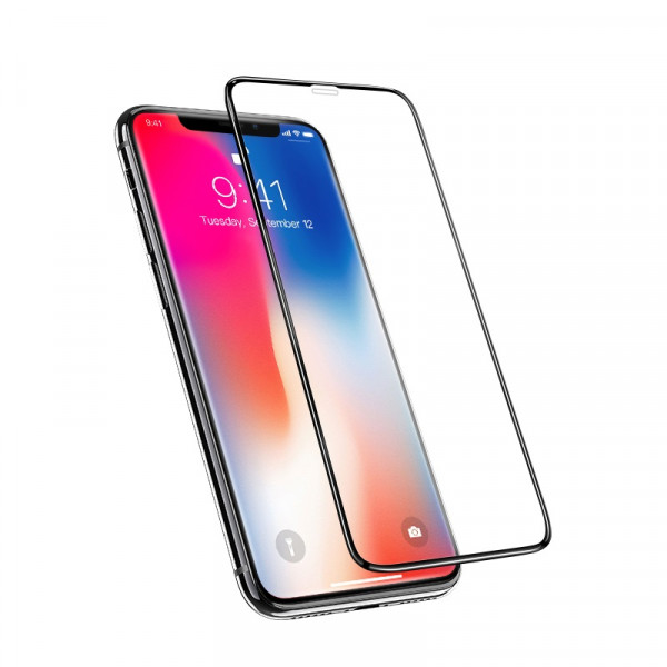 Hoco Nano 3D full screen edges protection tempered glass for iPhone X/XS(A12) black