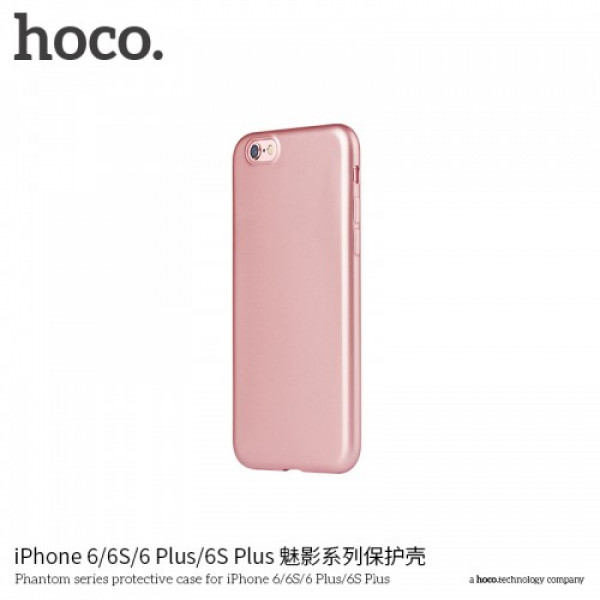 Hoco Phantom series protective case for iPhone 6/6S rose gold