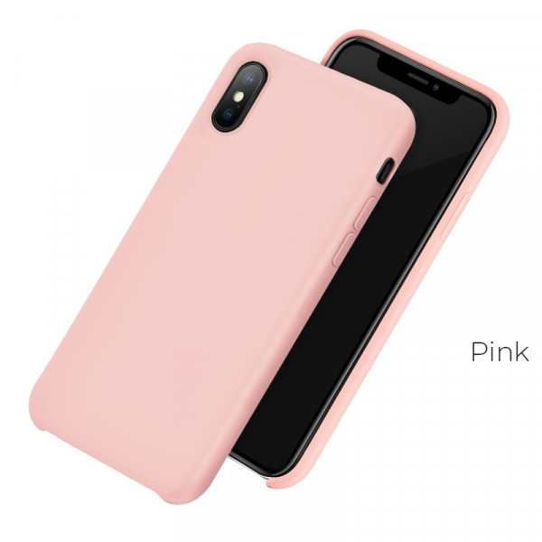 Hoco Pure series protective case for iPhoneX pink