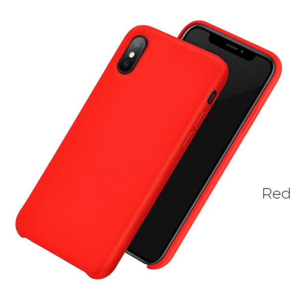 Hoco Pure series protective case for iPhoneX/XS red