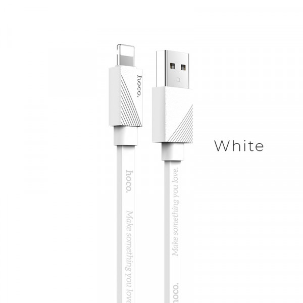 Hoco U34 LingYing dual-use charging cable（L=0.25M) White