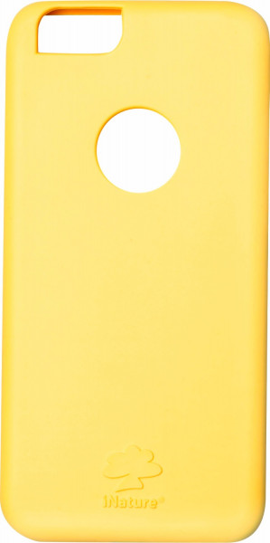 iNature Apple Iphione 6(s) Silicone case Geel