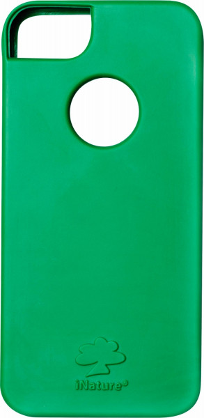iNature iPhone 5S(E) Silicone case Donker groen