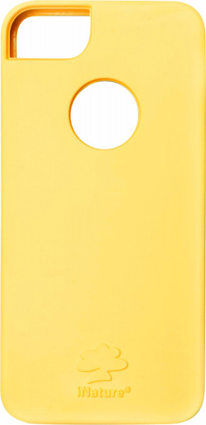 iNature iPhone 5S(E) Silicone case Geel