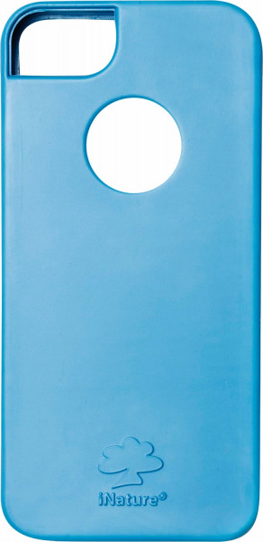 iNature iPhone 5S(E) Silicone case Licht blauw (Italian sky)