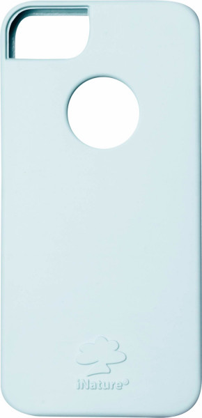 iNature iPhone 5S(E) Silicone case Licht blauw