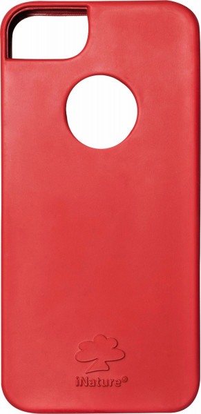 iNature iPhone 5S(E) Silicone case Rood