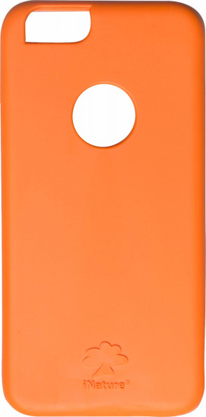 iNature iPhone 6(s) Silicone case Oranje