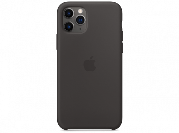 Iphone 11 pro max silicone case black