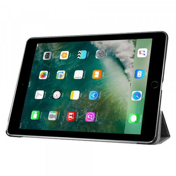 Just in Case Apple iPad 9.7 (2017 / 2018) Smart Tri-Fold Case (Black)