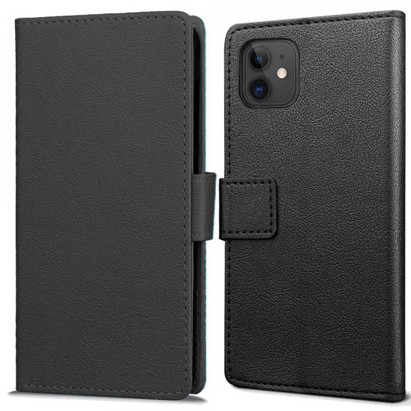 Just in Case Apple iPhone 12 Mini Wallet Case (Black)