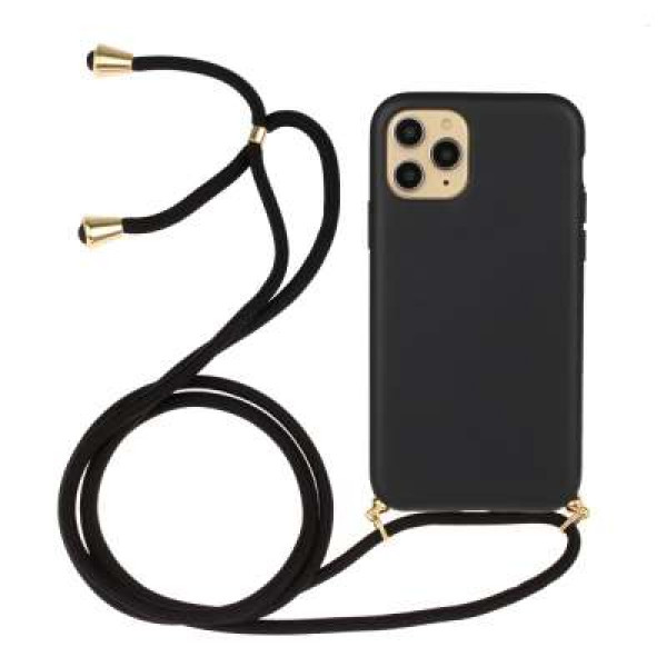 Just in Case Apple iPhone 13 Pro Soft TPU Case with Strap - Black